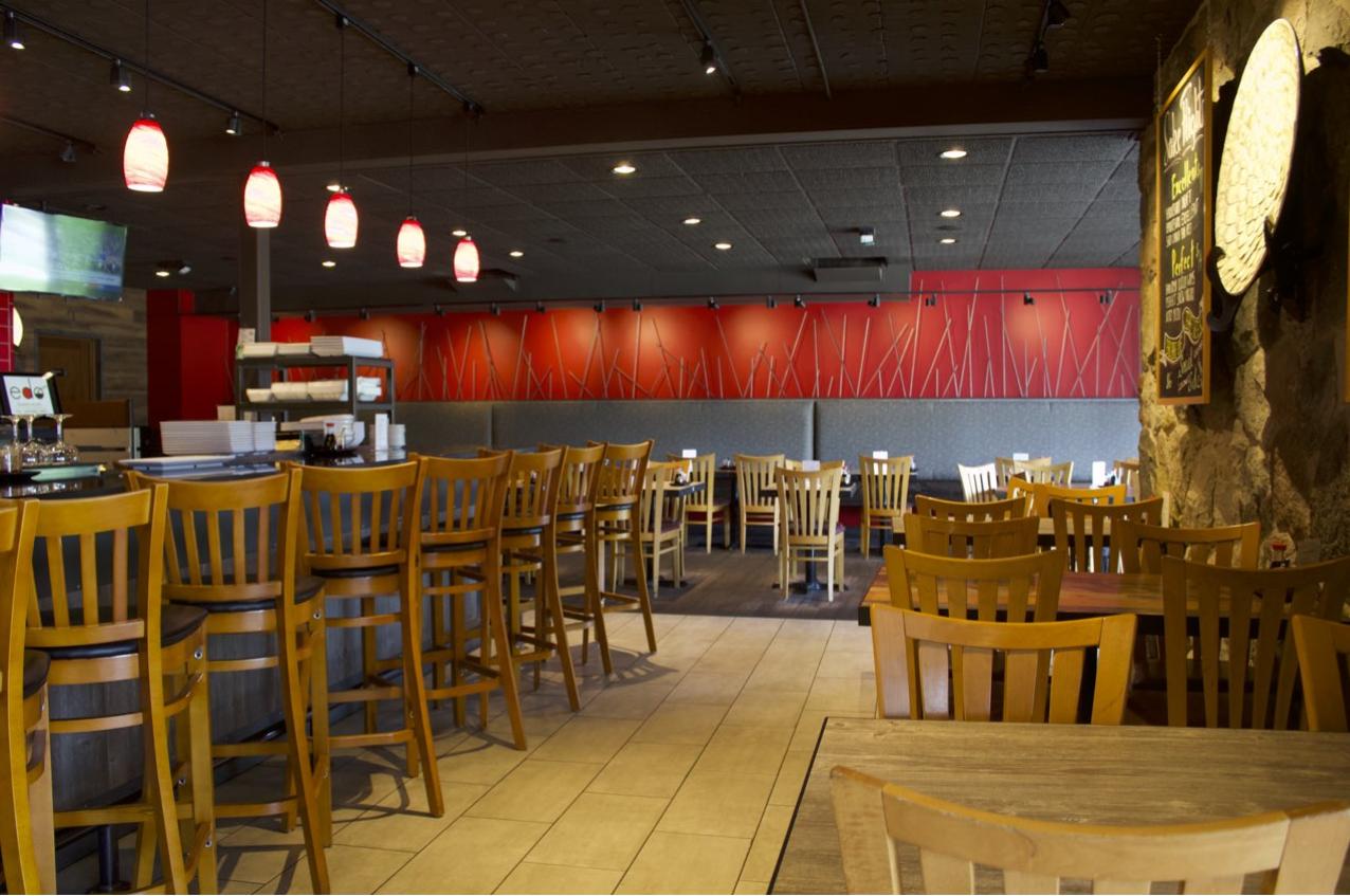 Interior of Edo Ramen 