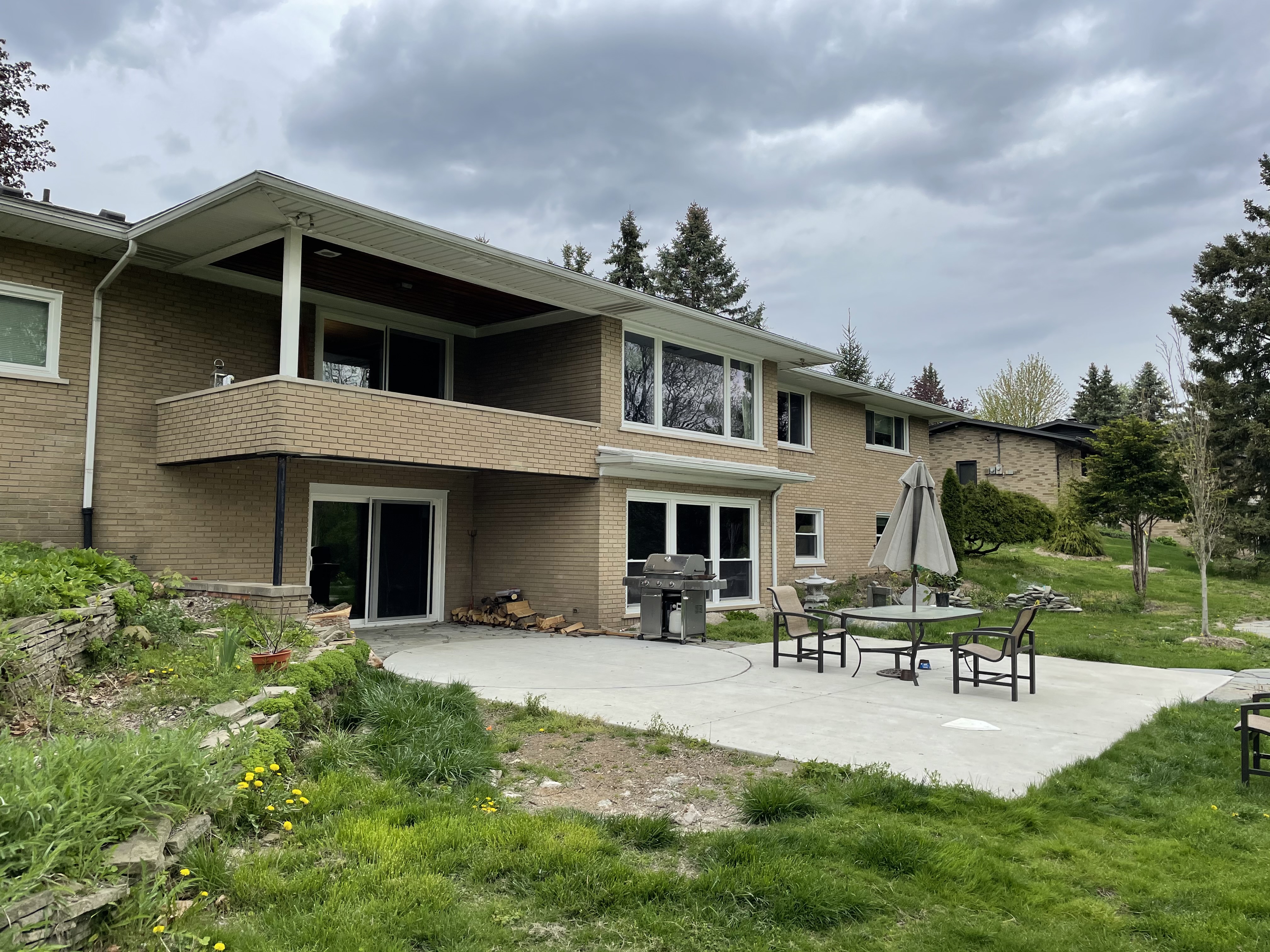 Back View of the House